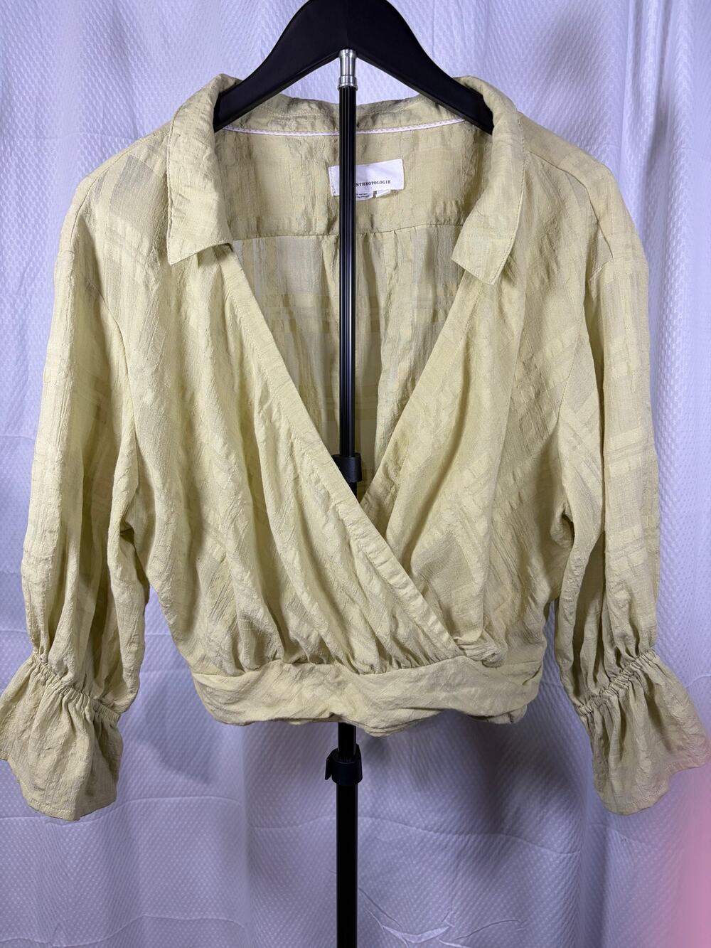 Anthropologie Crossover Crop Top Womens S EUC